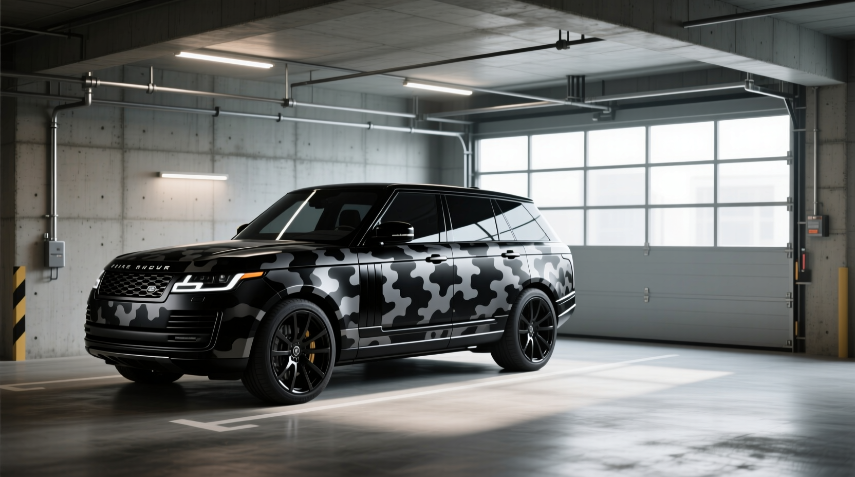 How to Choose & Apply Black Camo Vinyl Wrap for Cars