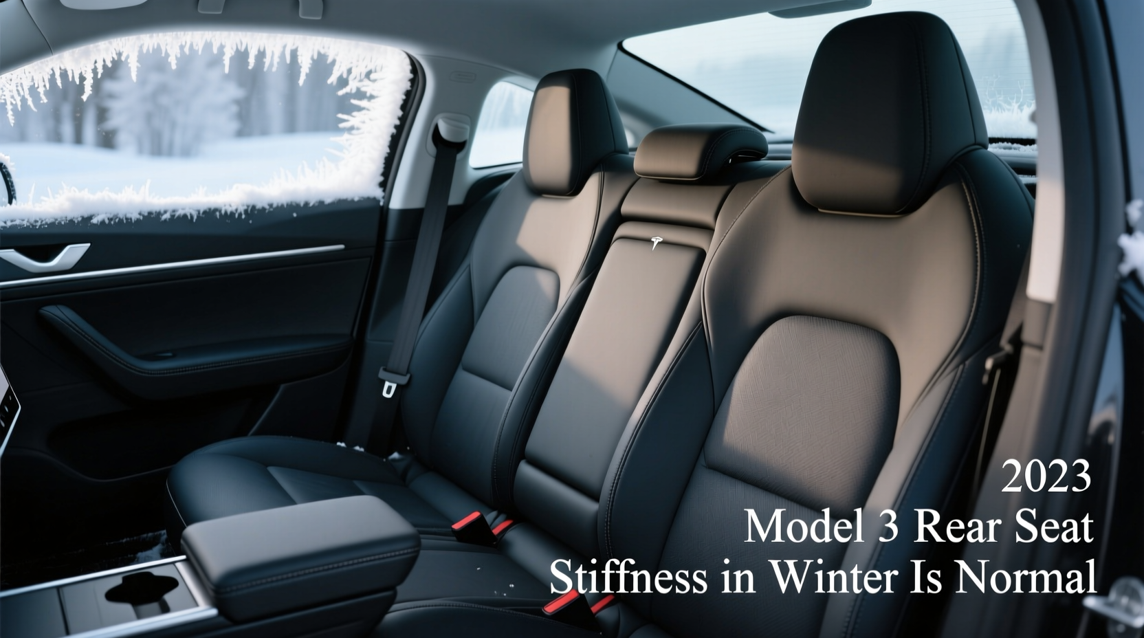 model 3 2023 rear seat stiffness winter