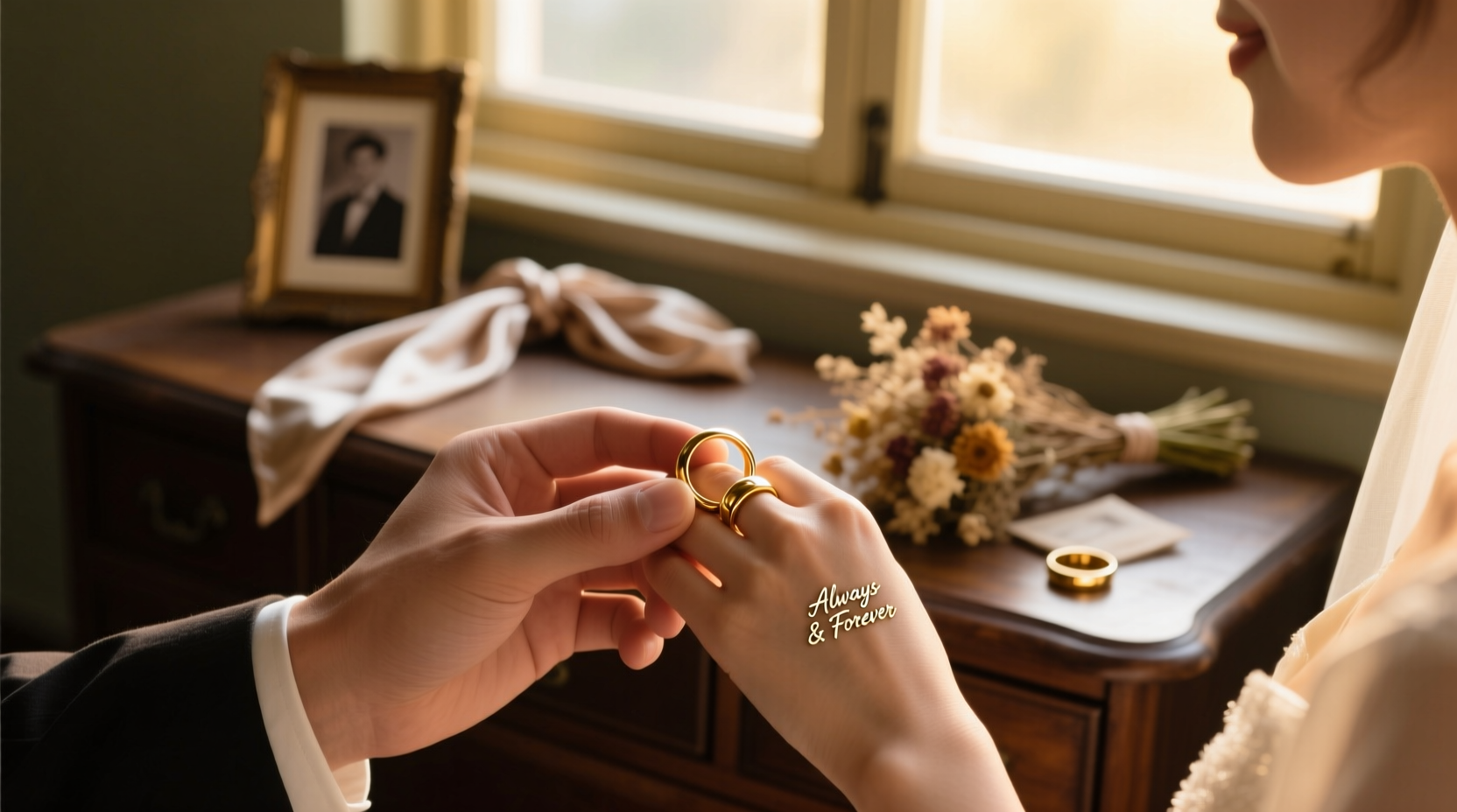 how do you wear your wedding rings