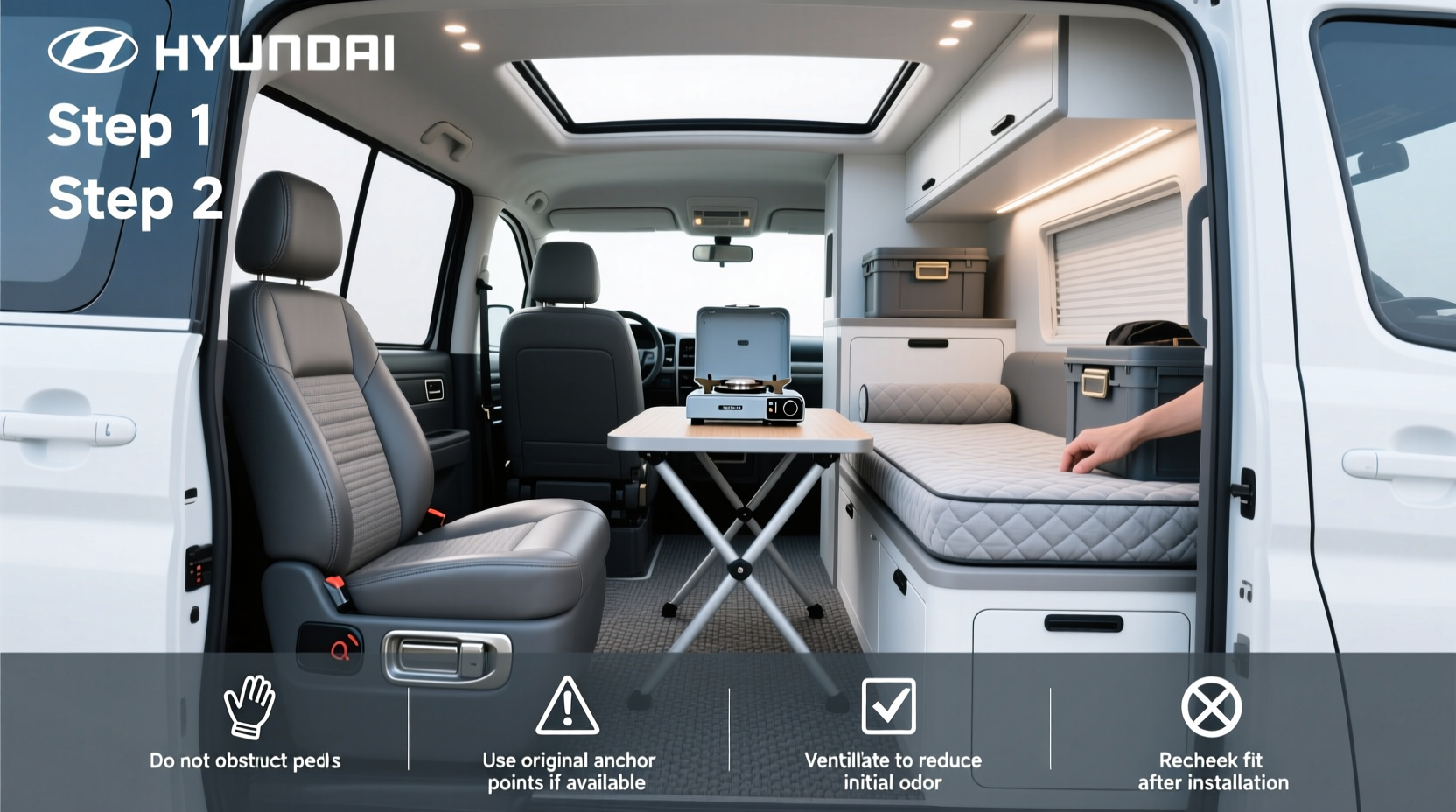 Hyundai Grand Starex Camping Car Buying Guide: How to Choose