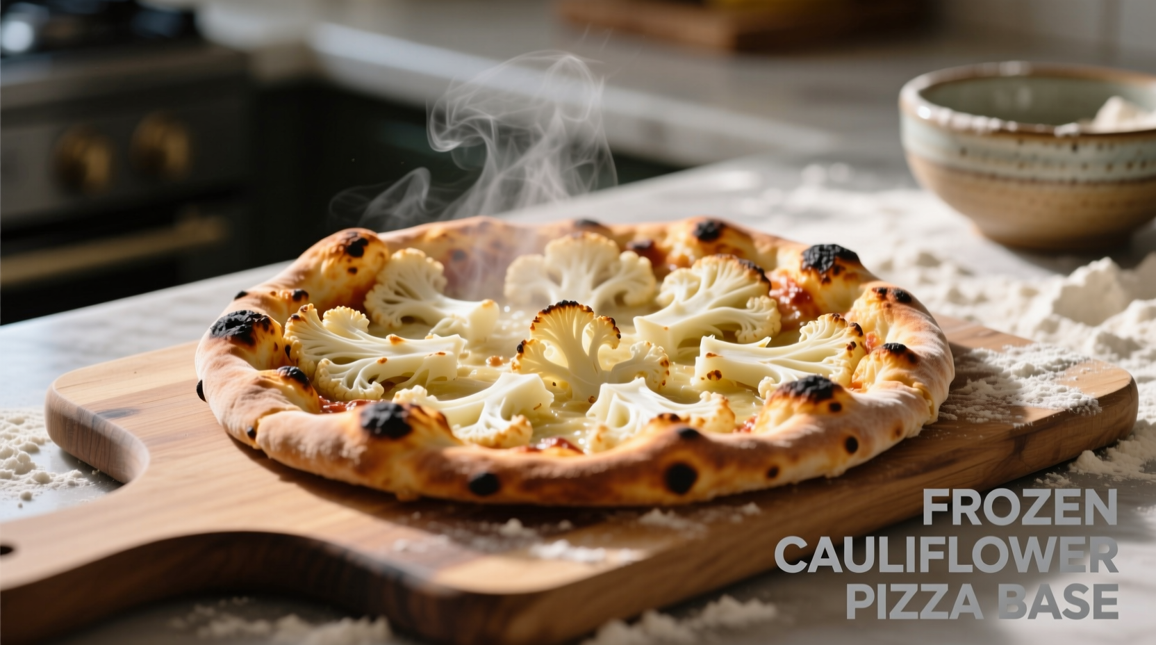 frozen cauliflower pizza base