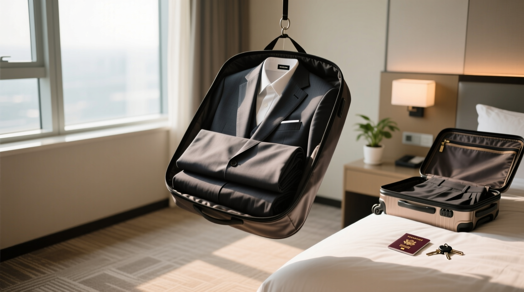 what to do with a suit when traveling