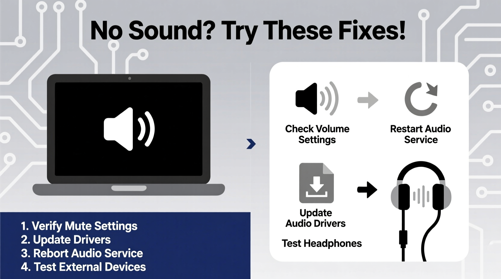 no sound on computer troubleshooting audio issues 2