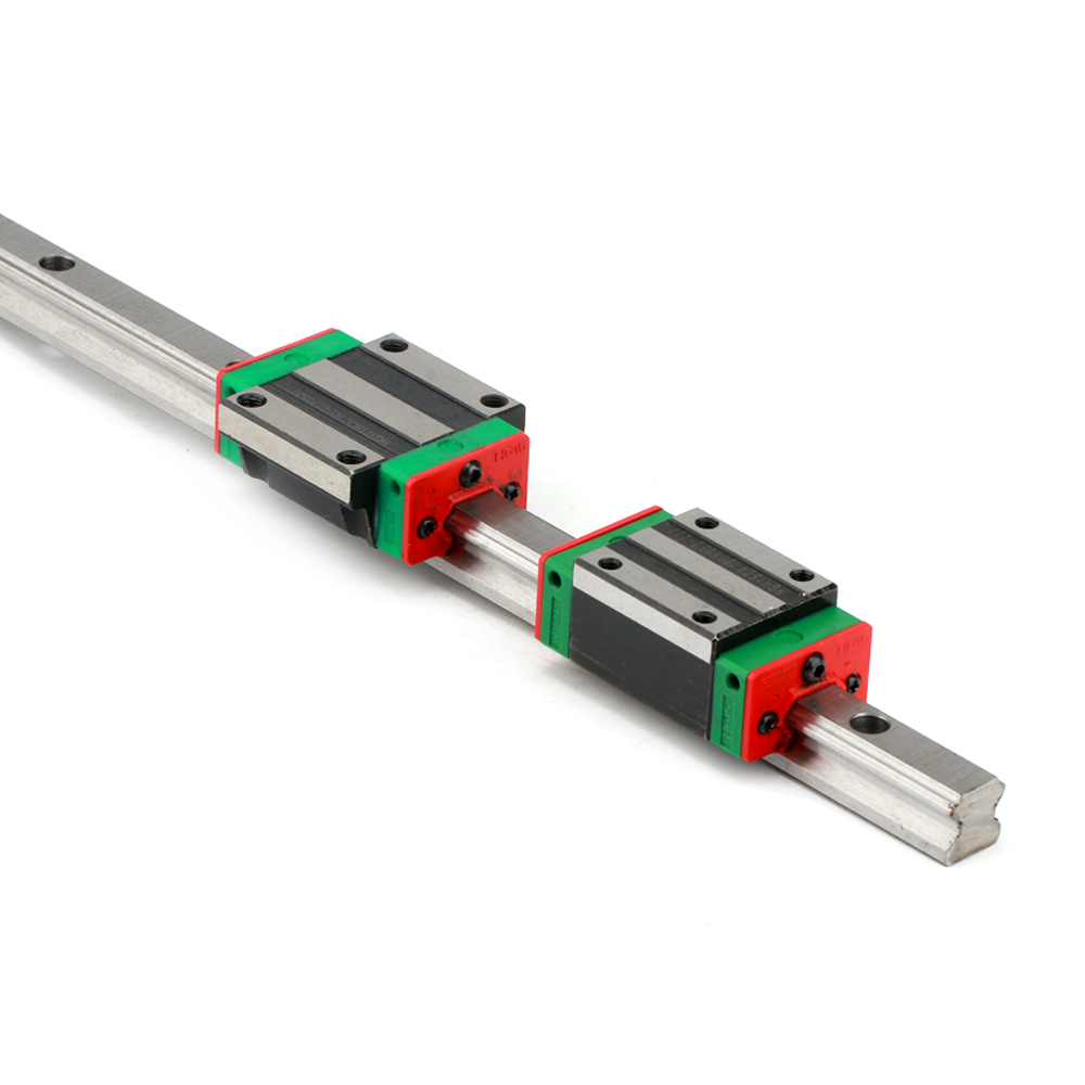 15mm width square linear guide rails HGR with flange block Slider bearings HGR15 HGW15CC HGH15CA