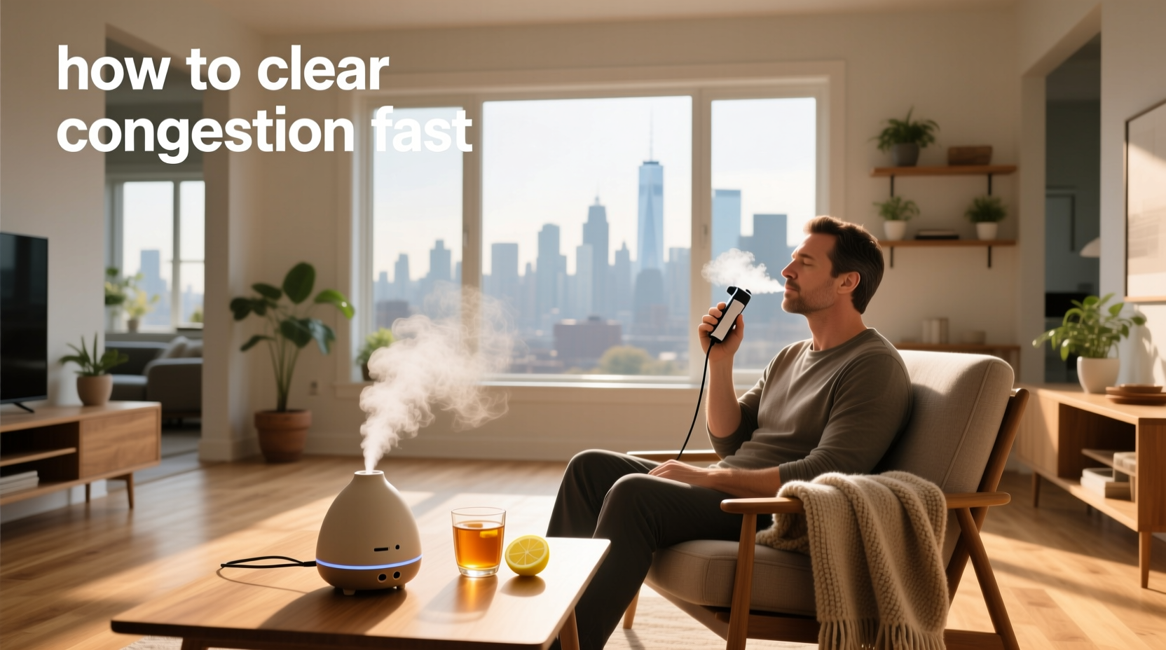 how to clear nasal congestion fast