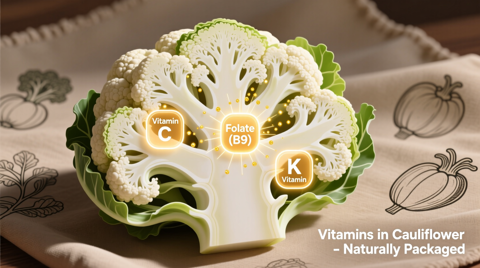 vitamins in cauliflower