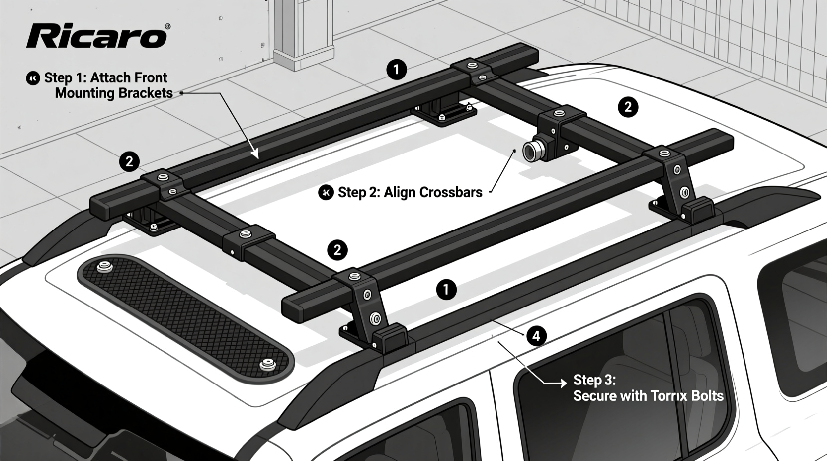 ricaro suv installation guide