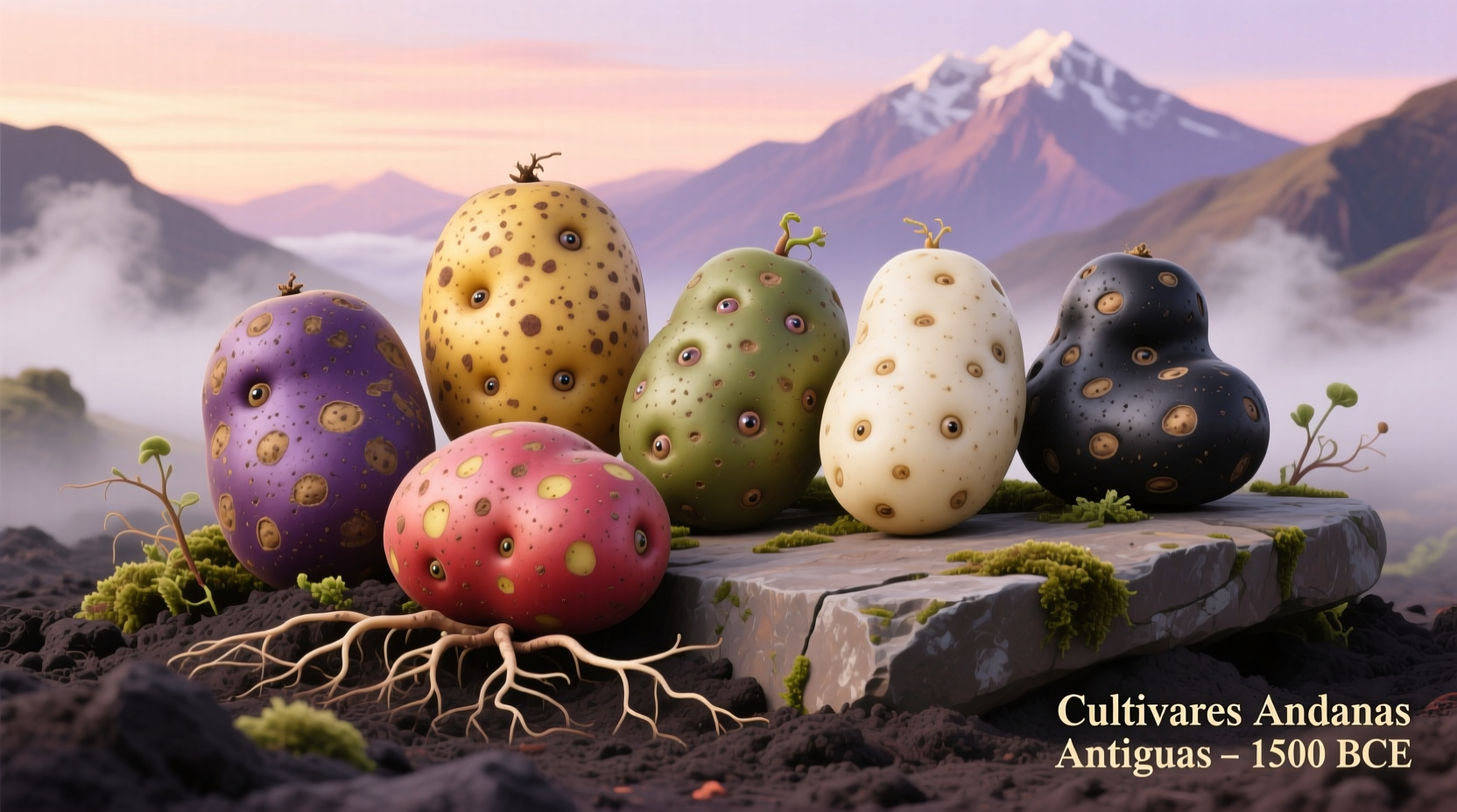 Ancient potato varieties from Andean region