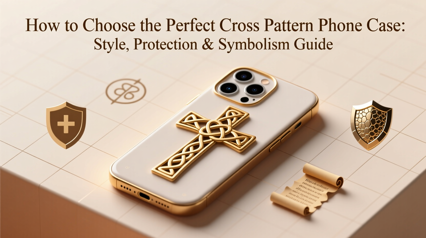 how to choose the perfect cross pattern phone case style protection and symbolism guide
