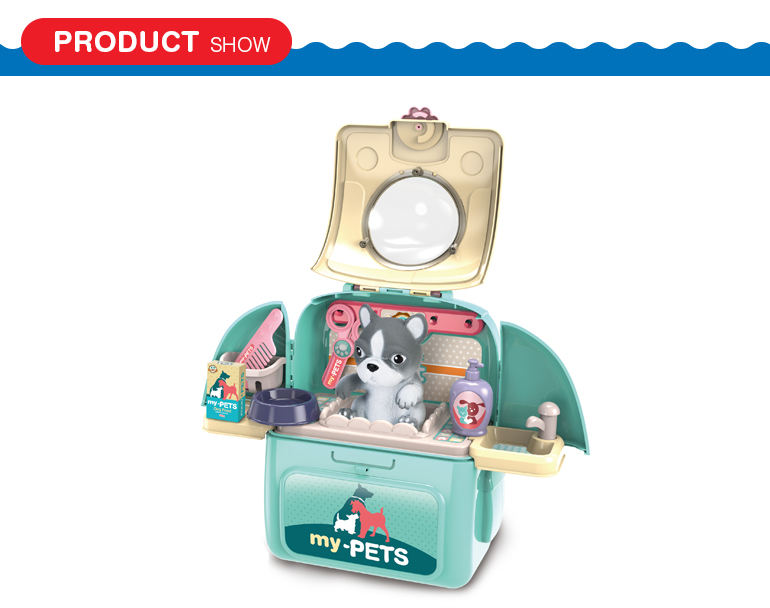 Uyuke Spielhaus Kinder Mit Rucksack - Weltraum Haustier Pflegeset Für Rollenspiele