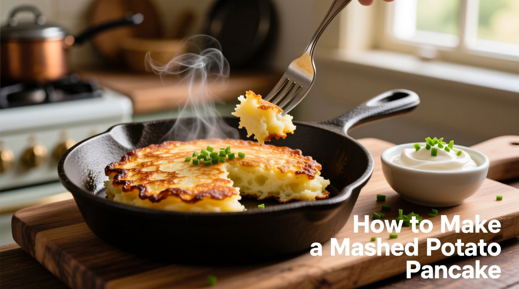 how to make a mashed potato pancake