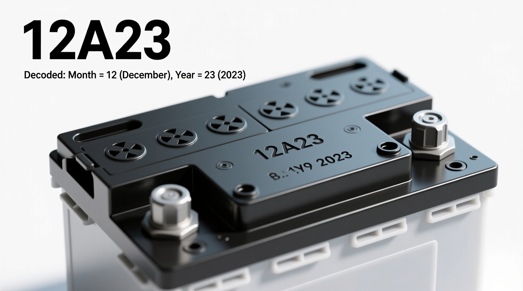 how can you tell how old a car battery is