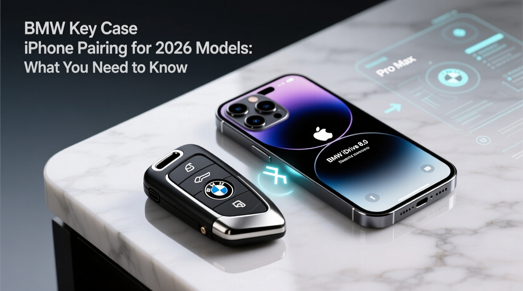 bmw key case iphone pairing 2026