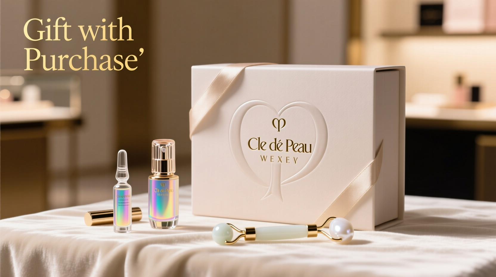 cle de peau gift with purchase beauty treasures await