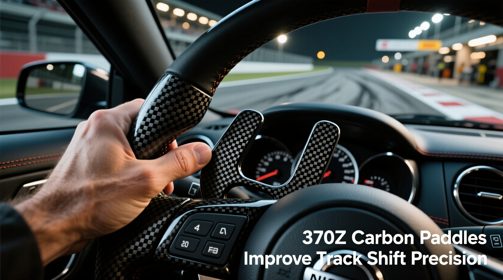 370z carbon paddle why track