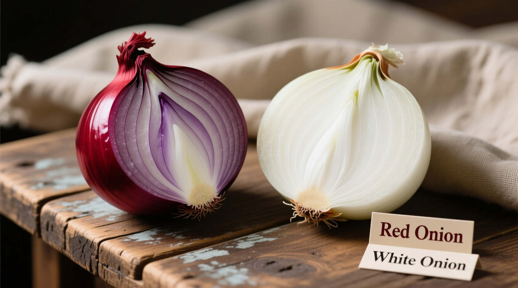 red onion vs white onion