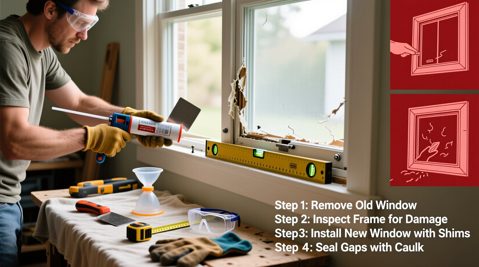 step by step guide to changing a window yourself tools tips and common mistakes to avoid