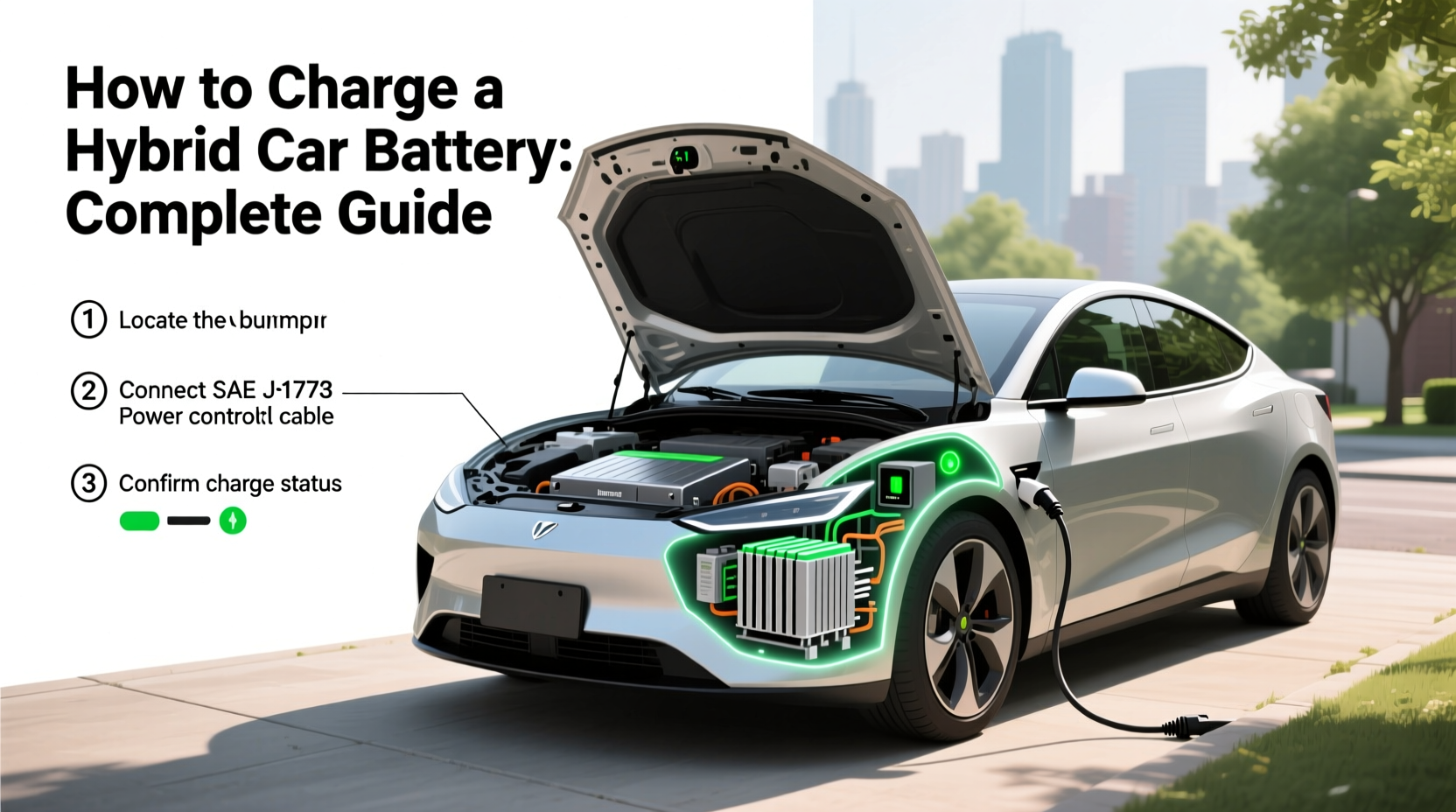 how do you charge hybrid car battery