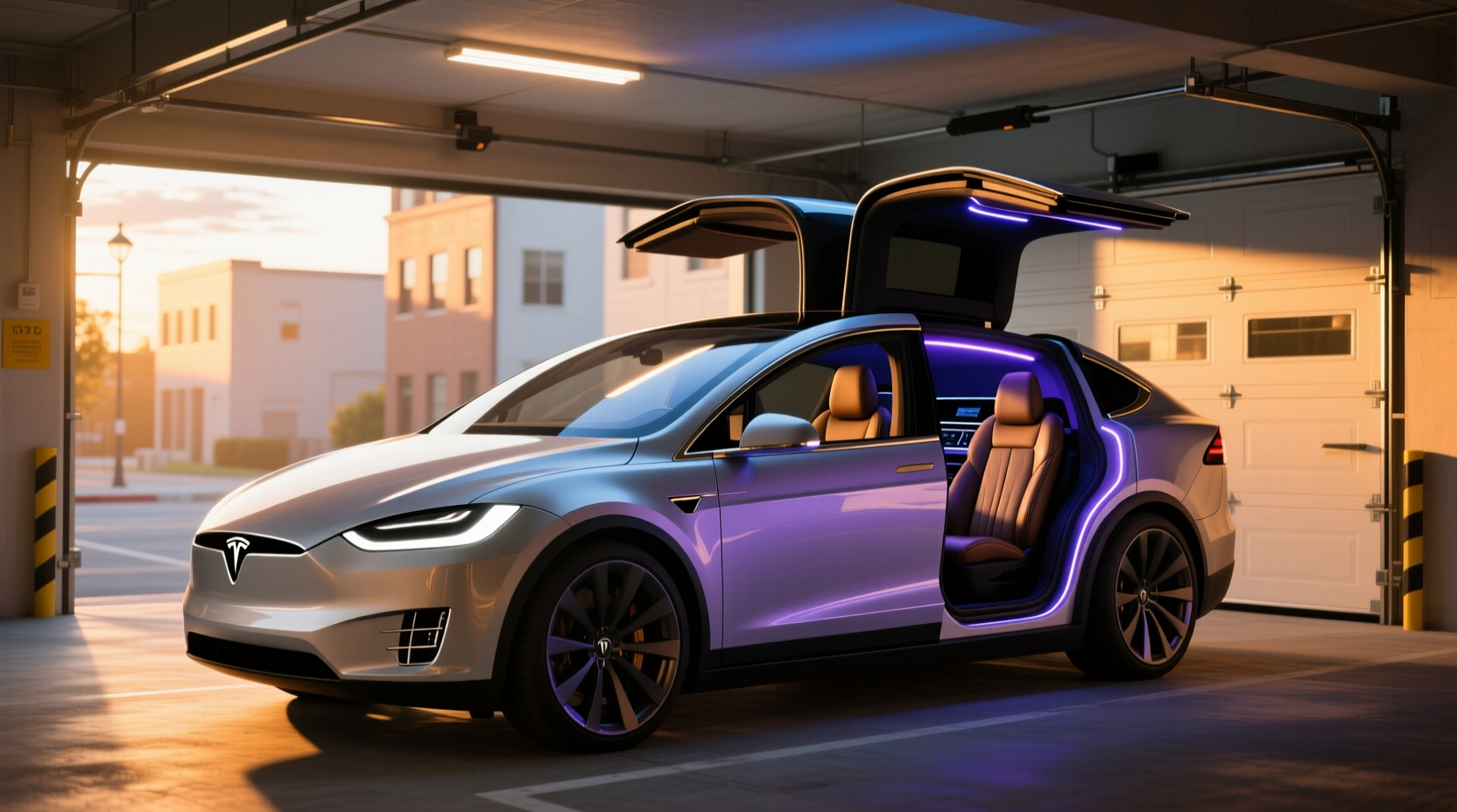 How to Turn On Ambient Lighting on Tesla Model X