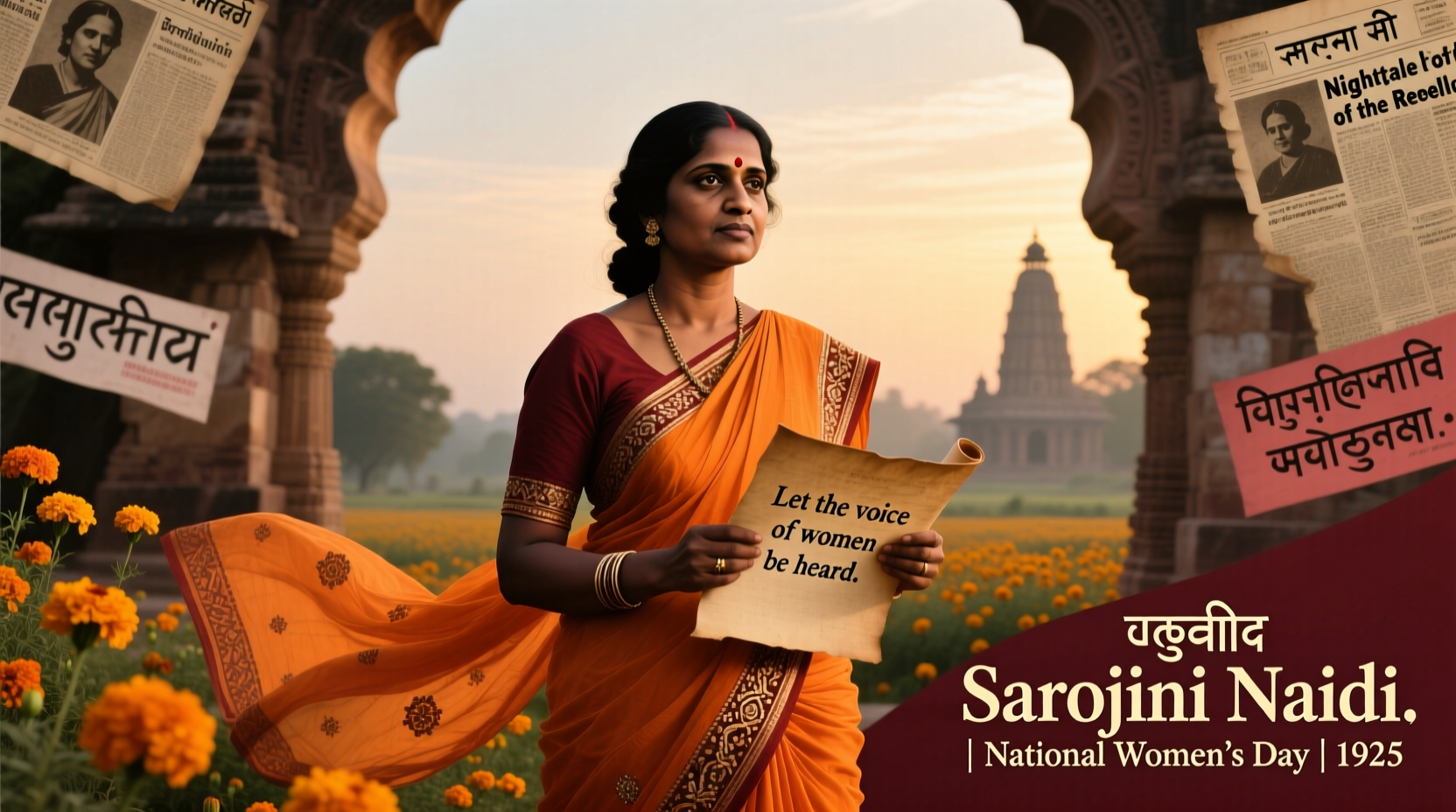 national womens day sarojini naidu
