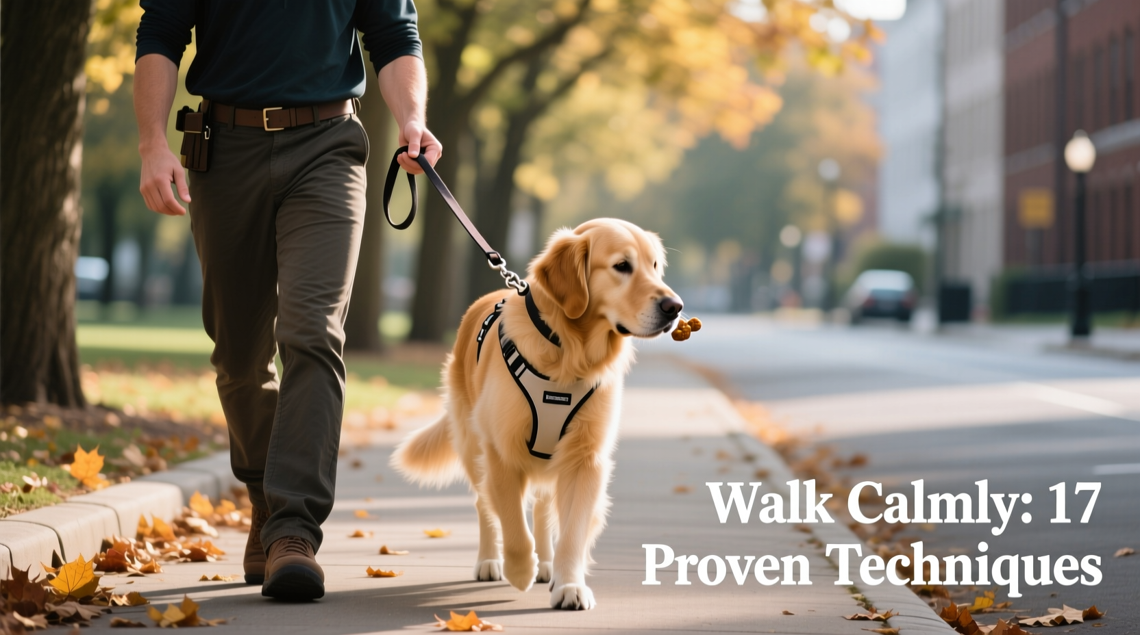 effective techniques to train your dog to walk calmly without pulling on the leash 17