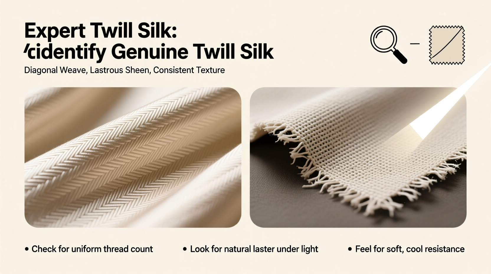 expert tips to identify genuine twill silk a practical guide for buyers