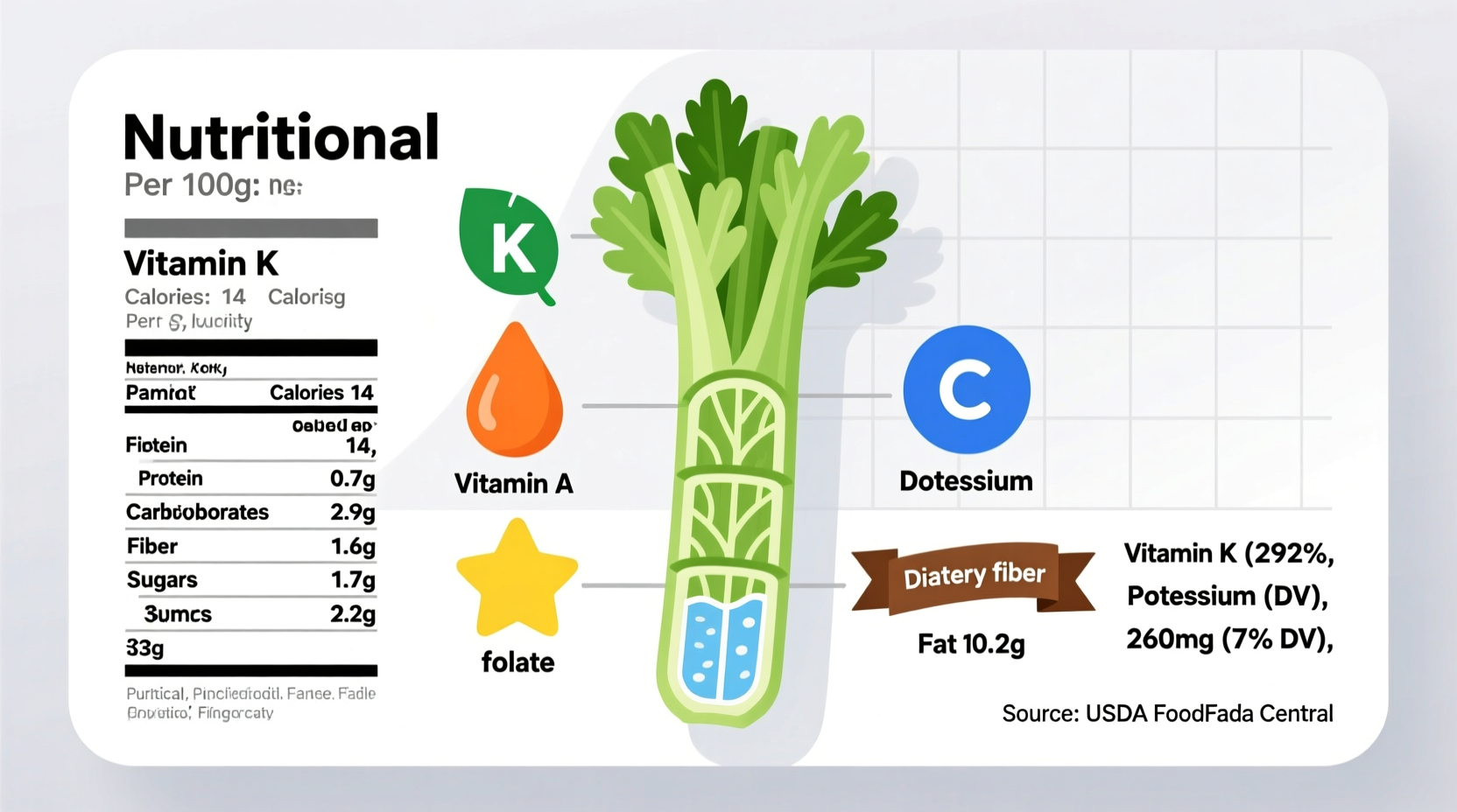 Celery Nutrition Facts: Complete Breakdown & Health Benefits