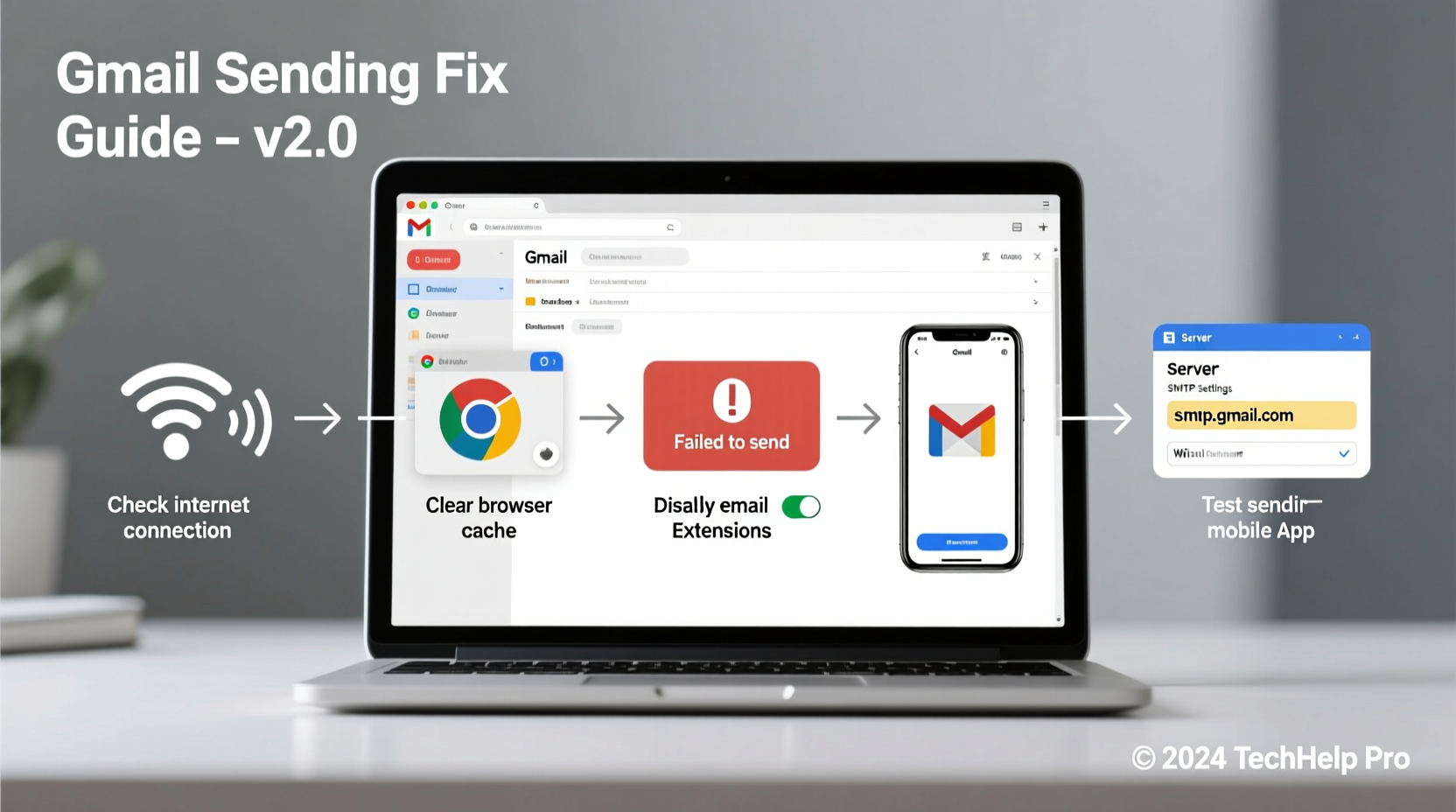 gmail emails not sending troubleshooting fixes