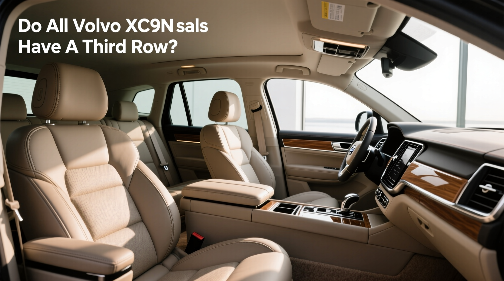 How to Choose Volvo XC90 Seats: Do All XC90s Have a 3rd Row?
