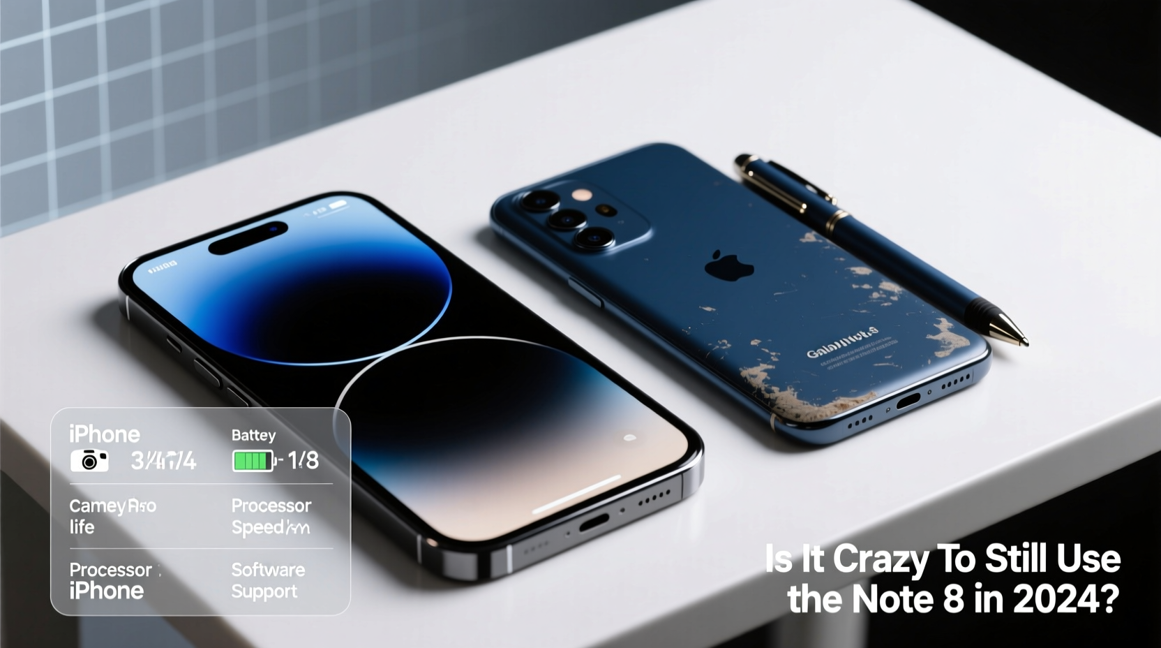 iphone 13 pro max vs galaxy note 8 is it crazy to still use the note 8 in current year