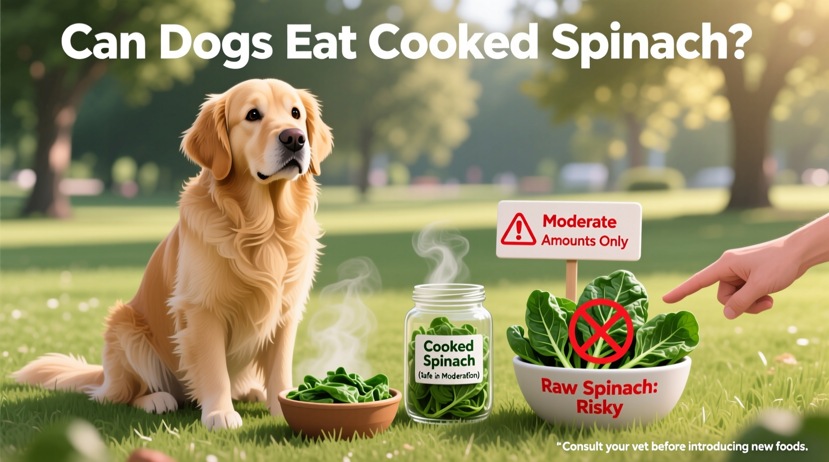 Can Dogs Eat Cooked Spinach? Vet-Approved Safety Guide