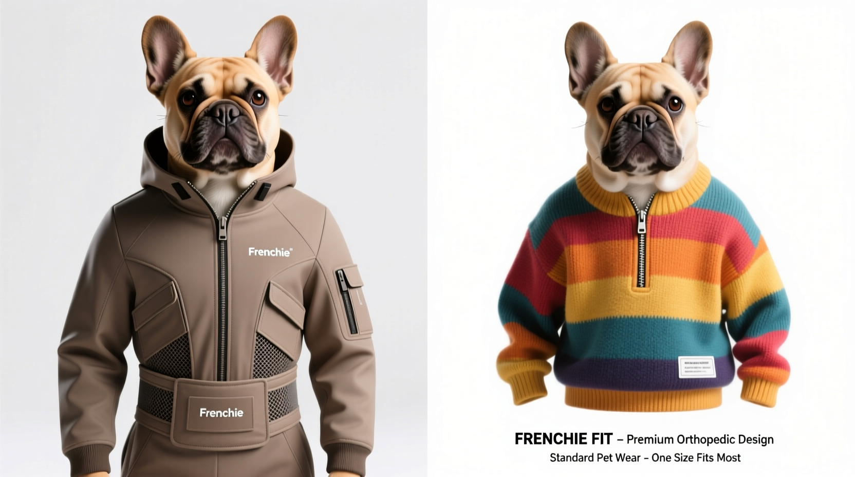 frenchie clothes vs regular dog clothes are they really different or is it just for looks