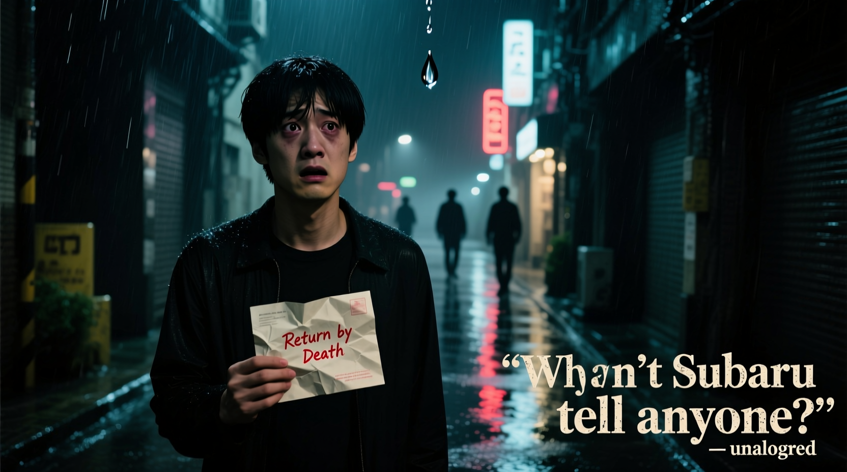 why cant subaru tell anyone about return by death explained