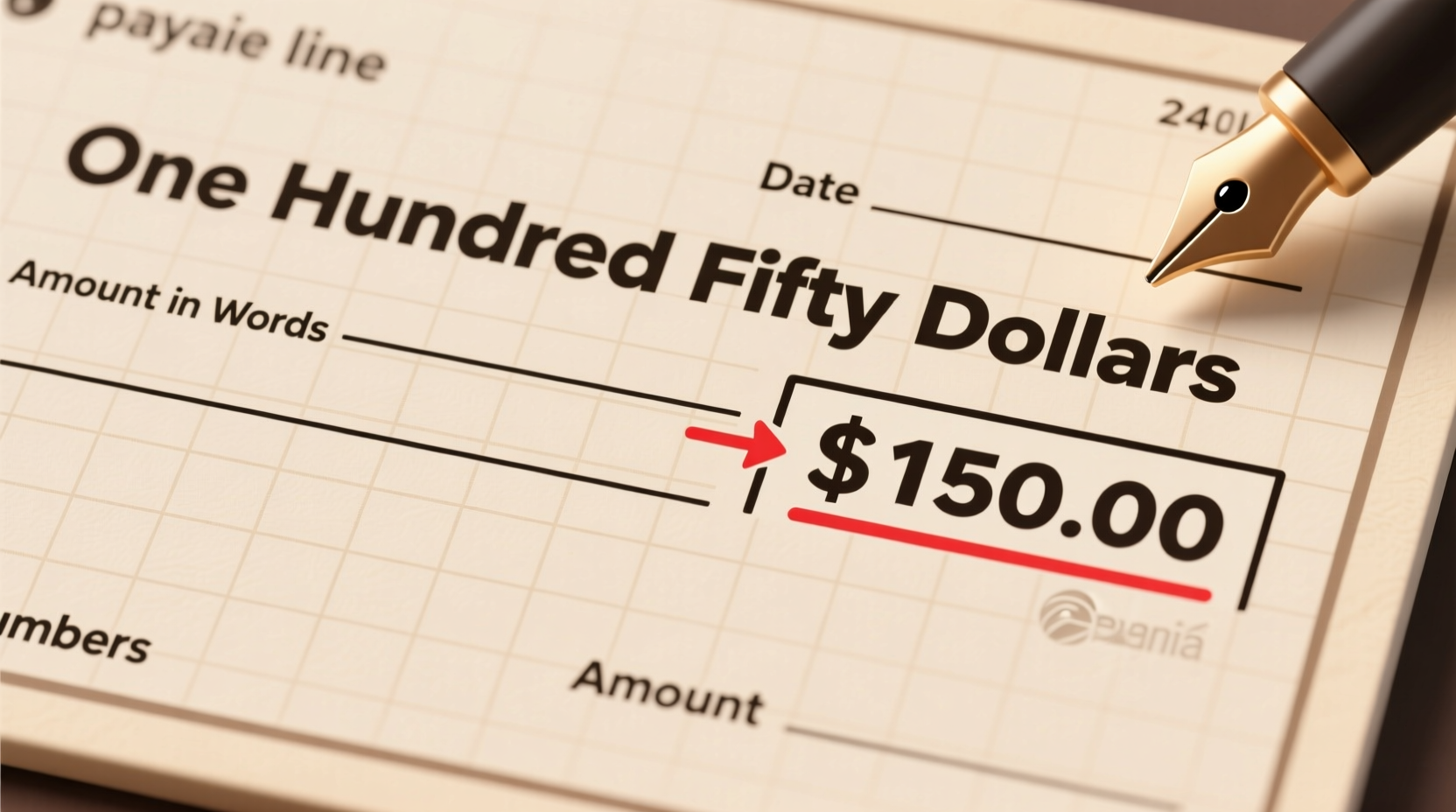 mastering check writing a simple guide to writing 150 on a check correctly