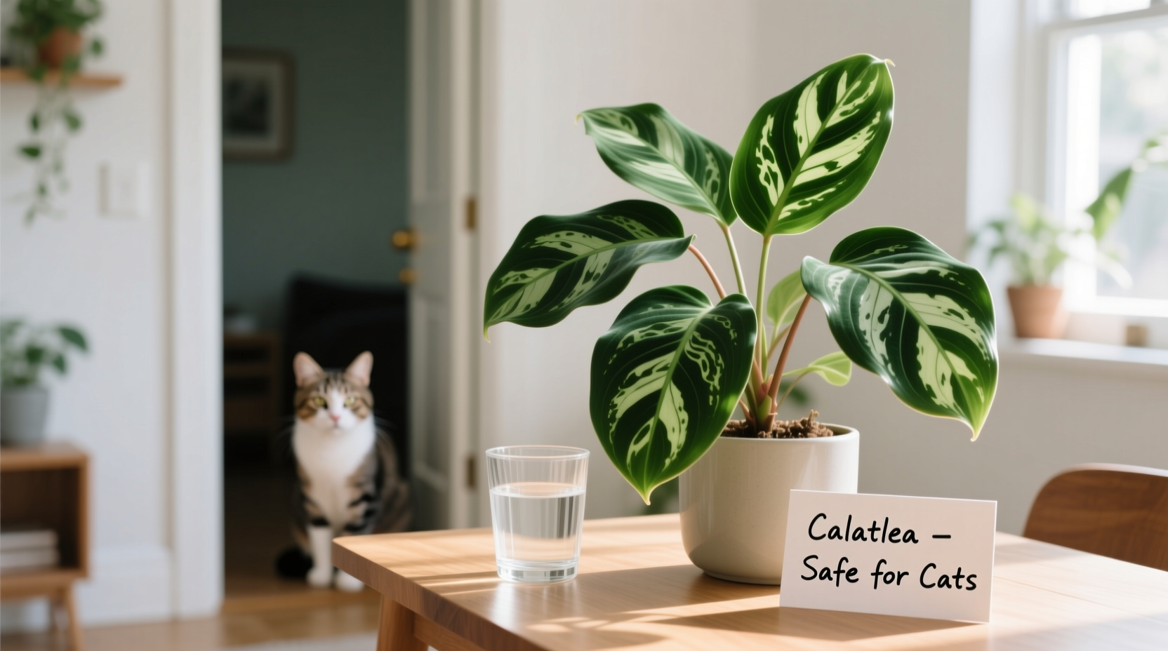 are calathea toxic to cats