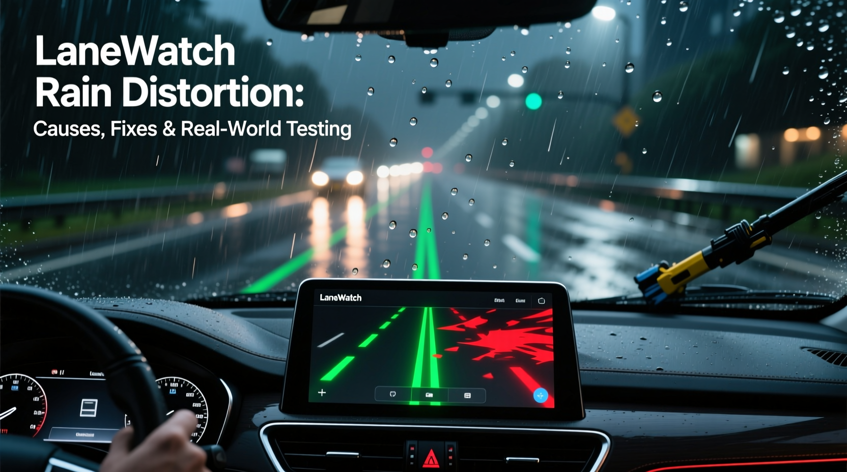 LaneWatch Rain Distortion: Causes, Fixes & Real-World Testing