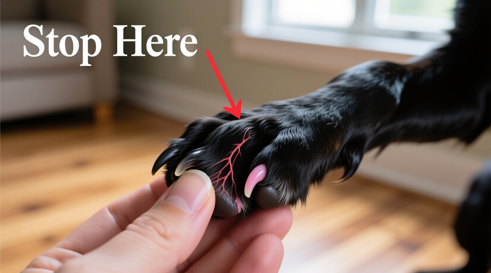 expert tips for safely identifying the quick on black dog nails at home