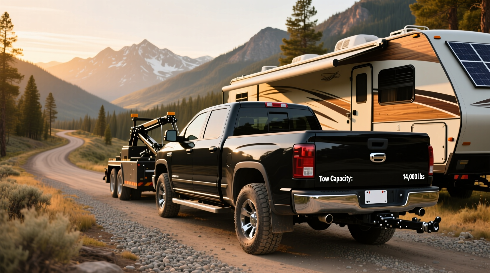 How to Choose a Pickup Truck for Towing an RV