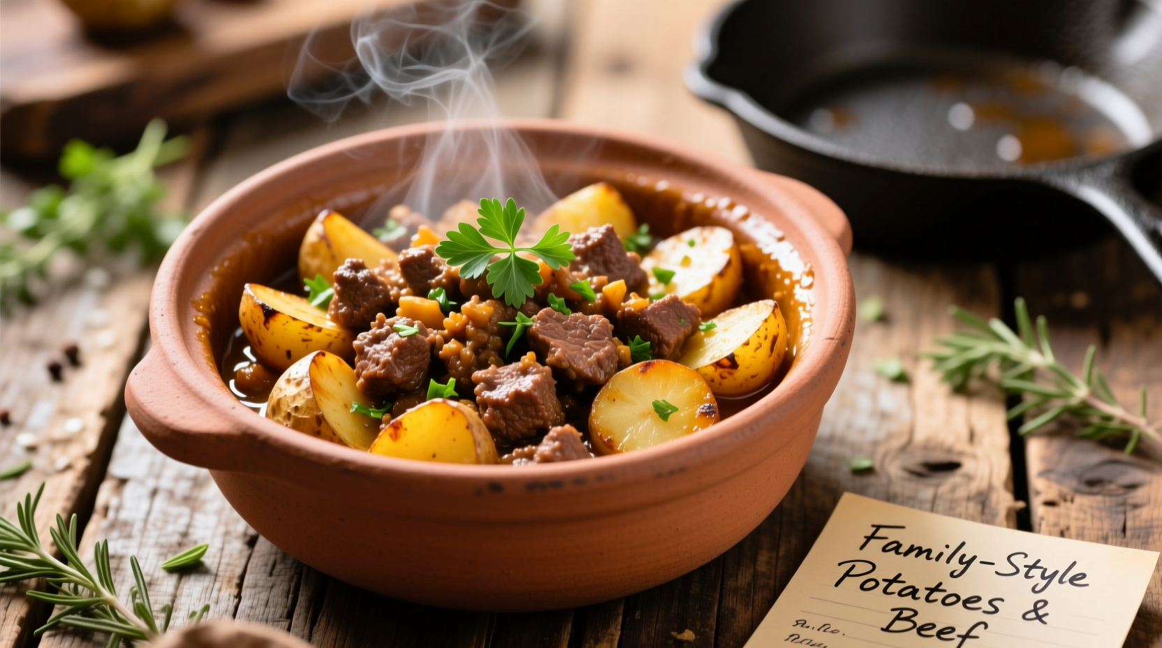 potato and ground beef recipes