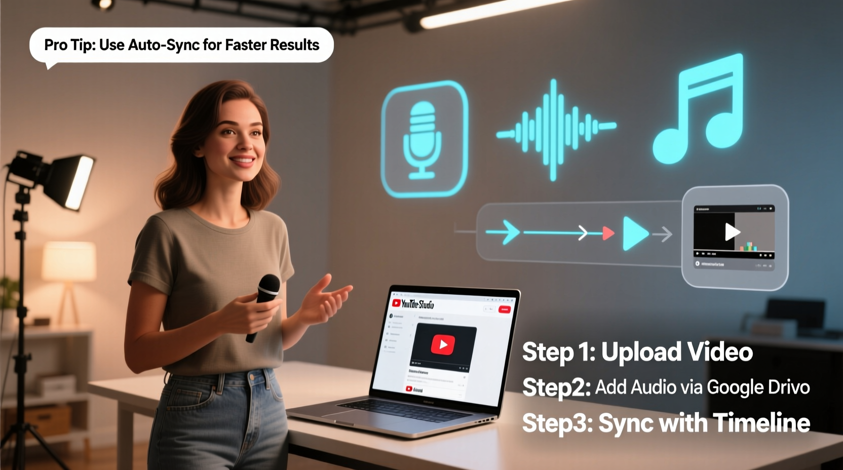 how to easily add and sync audio to your youtube videos for better engagement