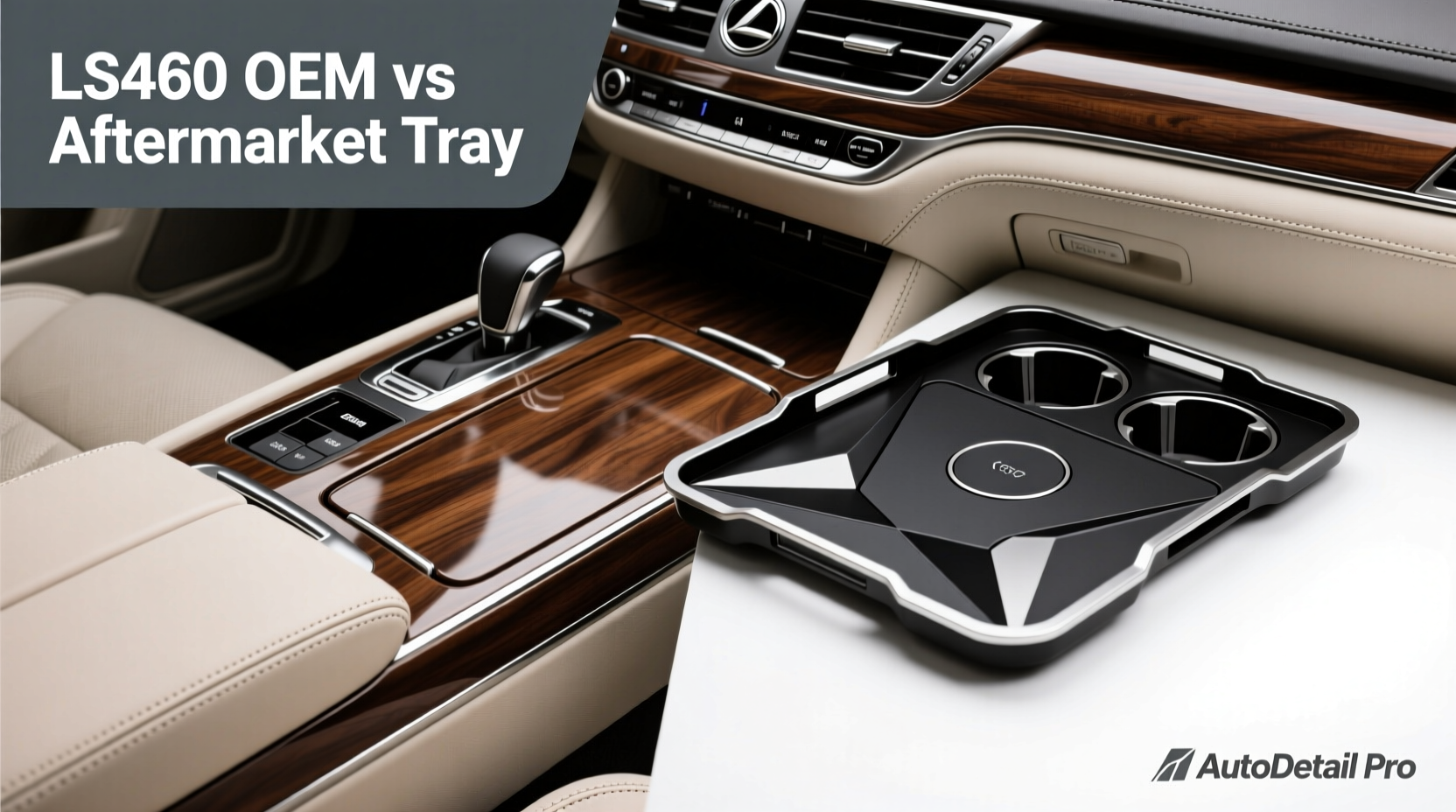 Ls400 Vip Table LS460 OEM Center Console Table vs Aftermarket Tray: Key Differences