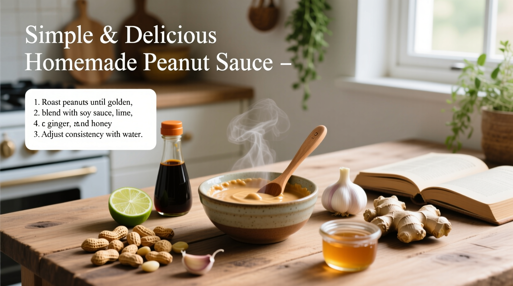 how to make peanut sauce from scratch a simple and delicious homemade recipe
