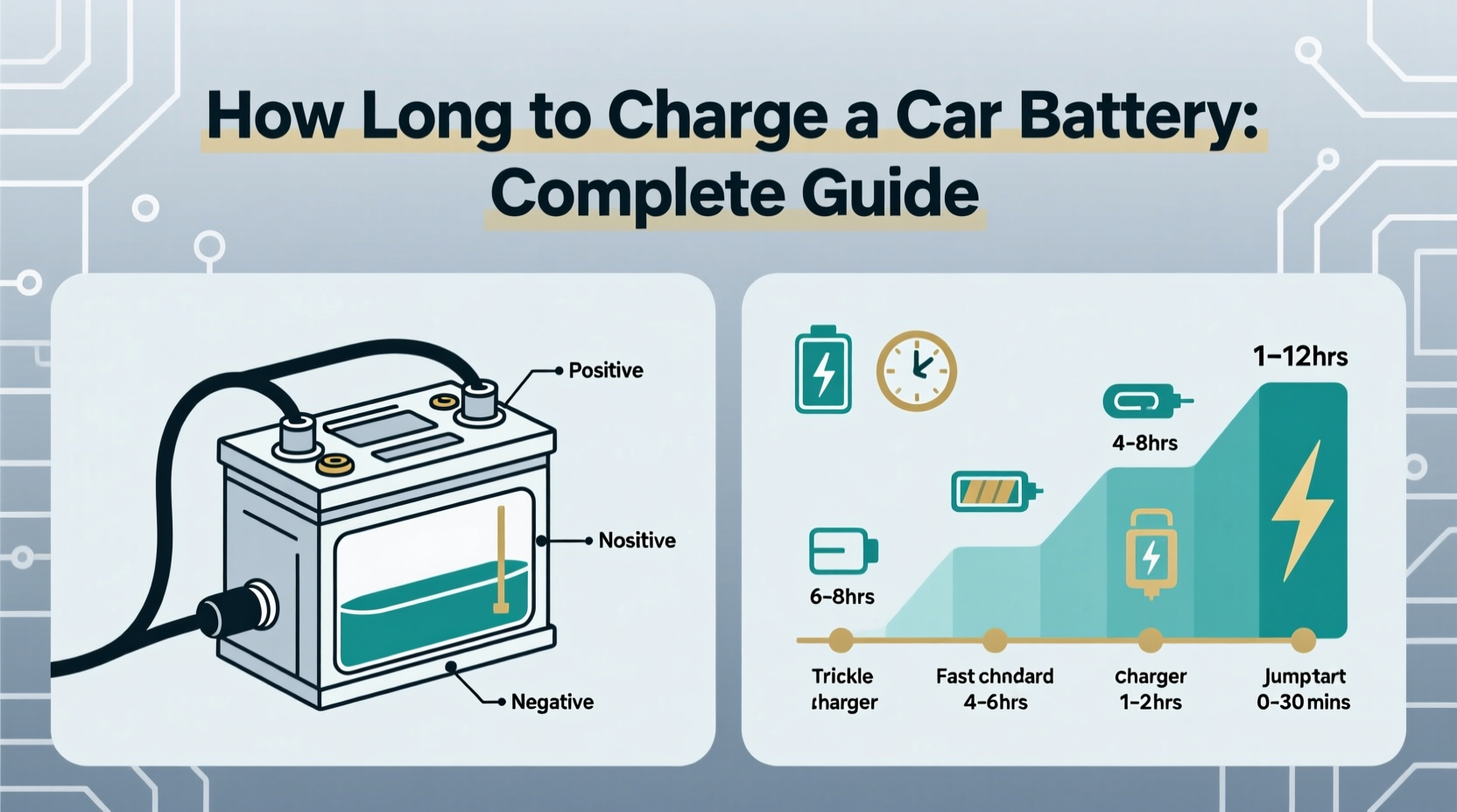 how long should i charge a car battery