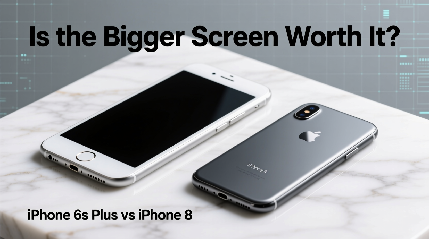 iphone 6s plus vs iphone 8 is the bigger screen worth sticking with the older model