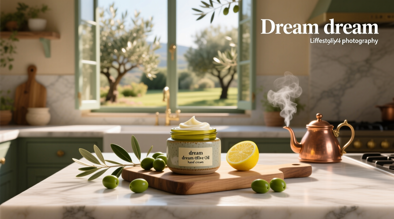dream olive oil lotion for dry skin care