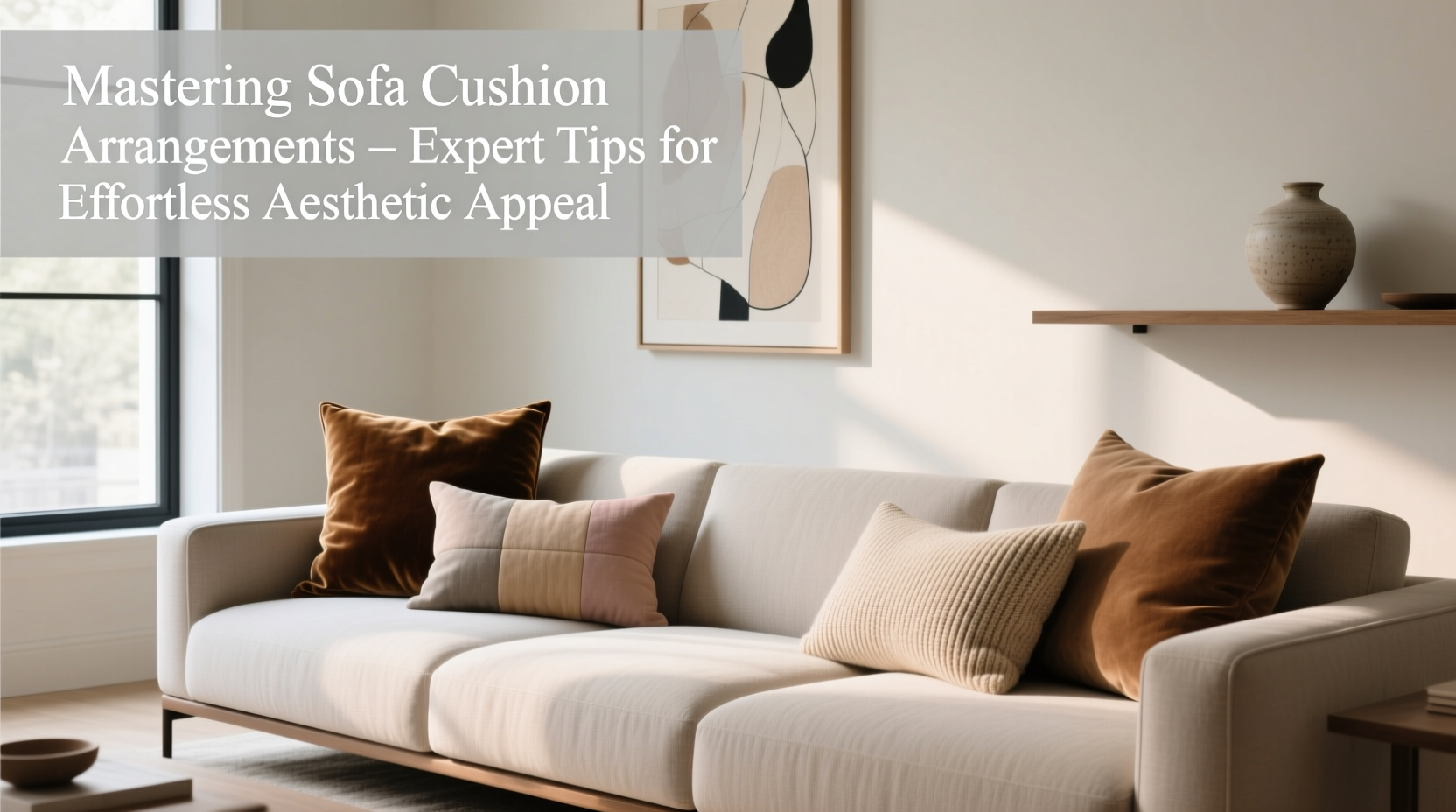 mastering sofa cushion arrangements expert tips for effortless aesthetic appeal