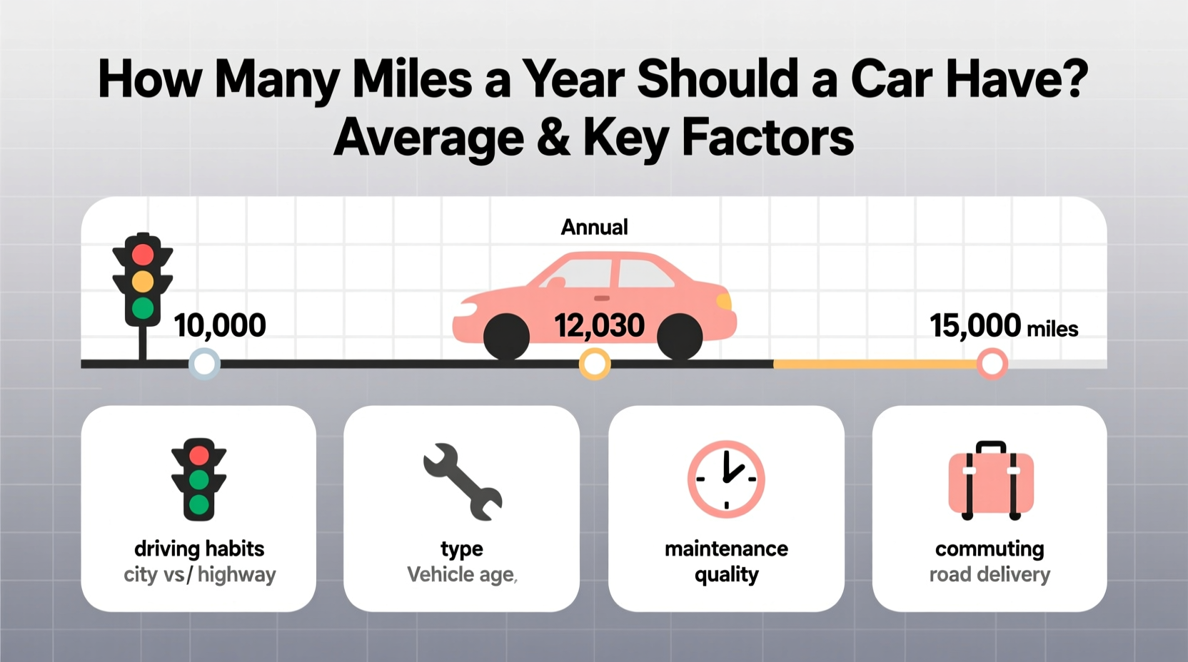 how many miles a year a car should have