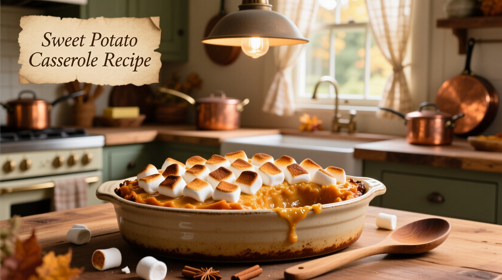 Perfect Sweet Potato Casserole with Marshmallows Recipe