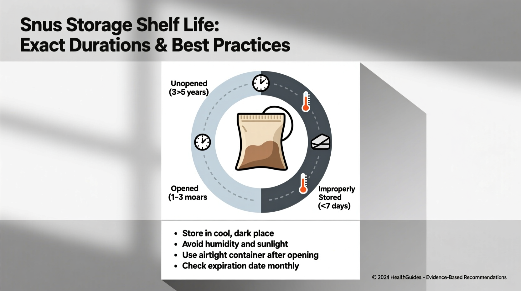Snus Storage Shelf Life: Exact Durations & Best Practices