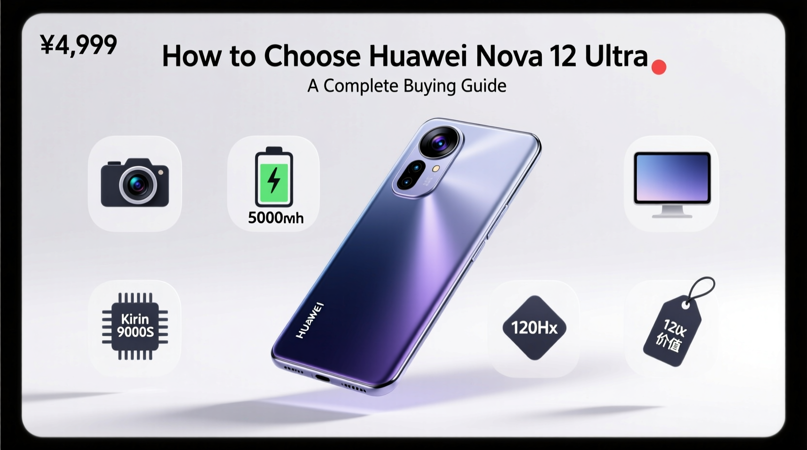 How to Choose Huawei Nova 12 Ultra: A Complete Buying Guide